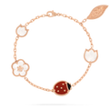 LUCKY SPRING BRACELET 5 MOTIFS 18K ROSE GOLD