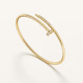 JUSTE UN CLOU BRACELET SMALL REVERSE-SET DIAMOND 18K GOLD