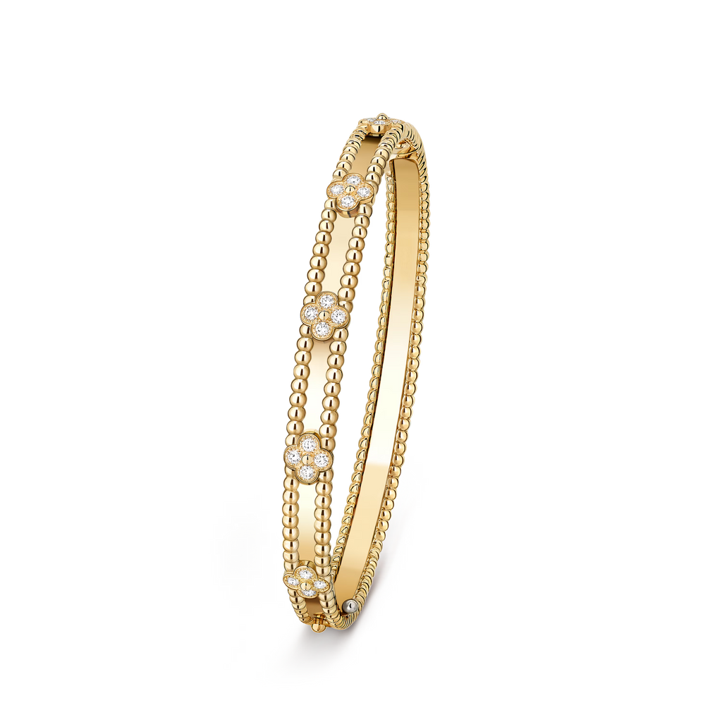 PERLÉE SWEET CLOVERS BRACELET 18K GOLD