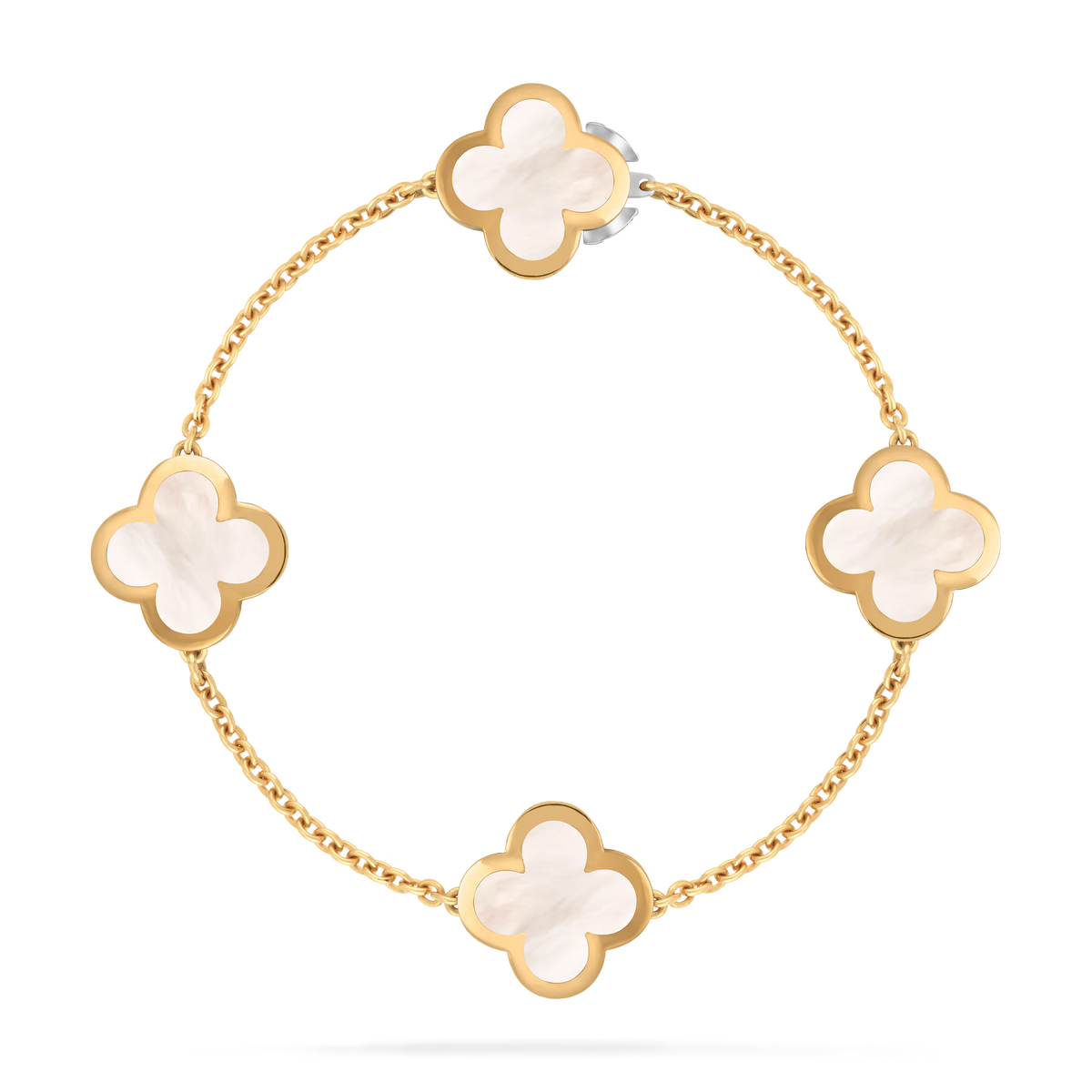 PURE ALHAMBRA BRACELET 4 MOTIFS 18K YELLOW GOLD