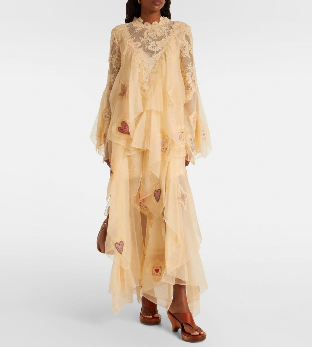 Zimmermann Hypnotic Cascading Gown