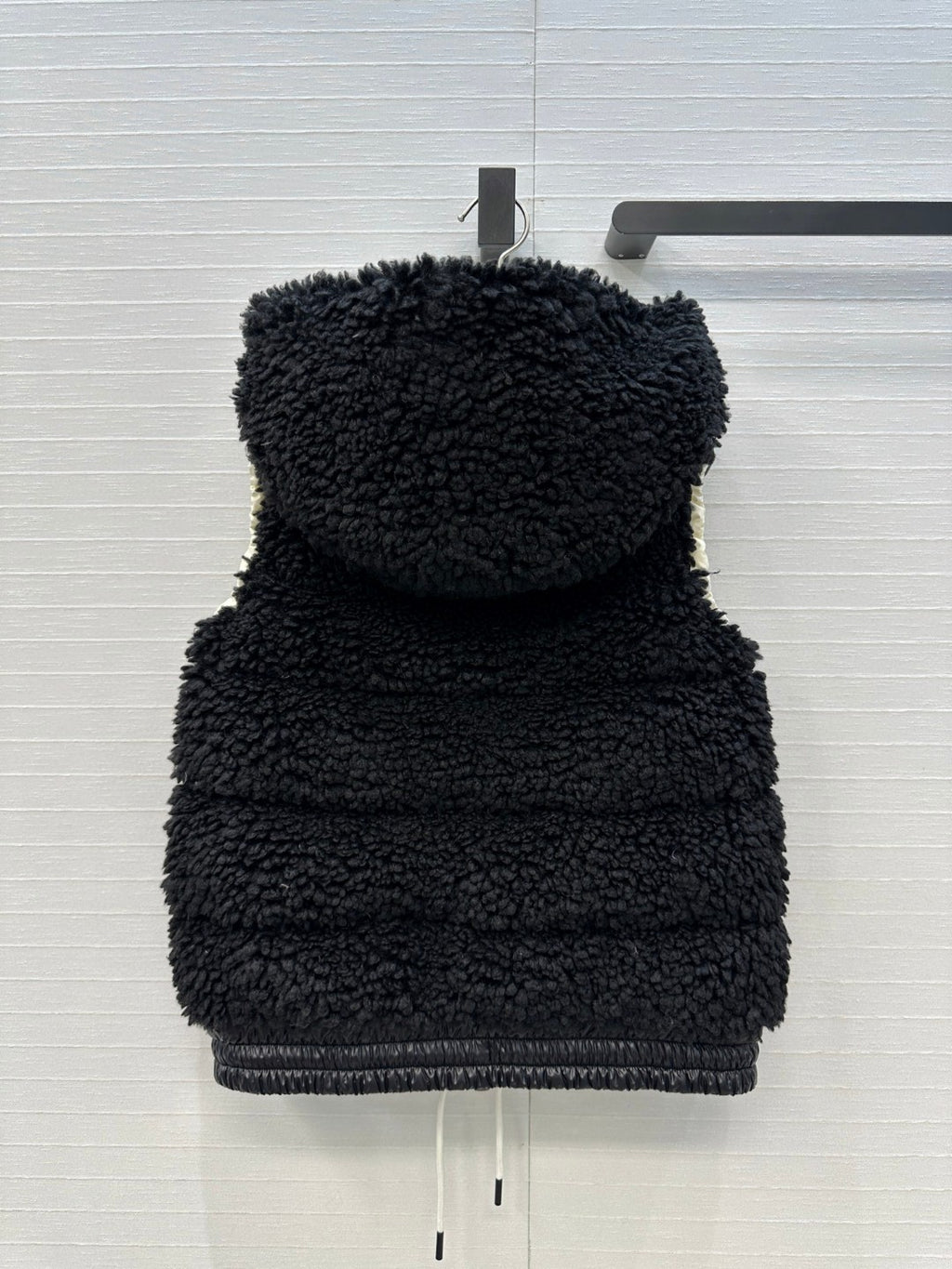 Moncler Grenoble Teddy Hooded Insulated Vest