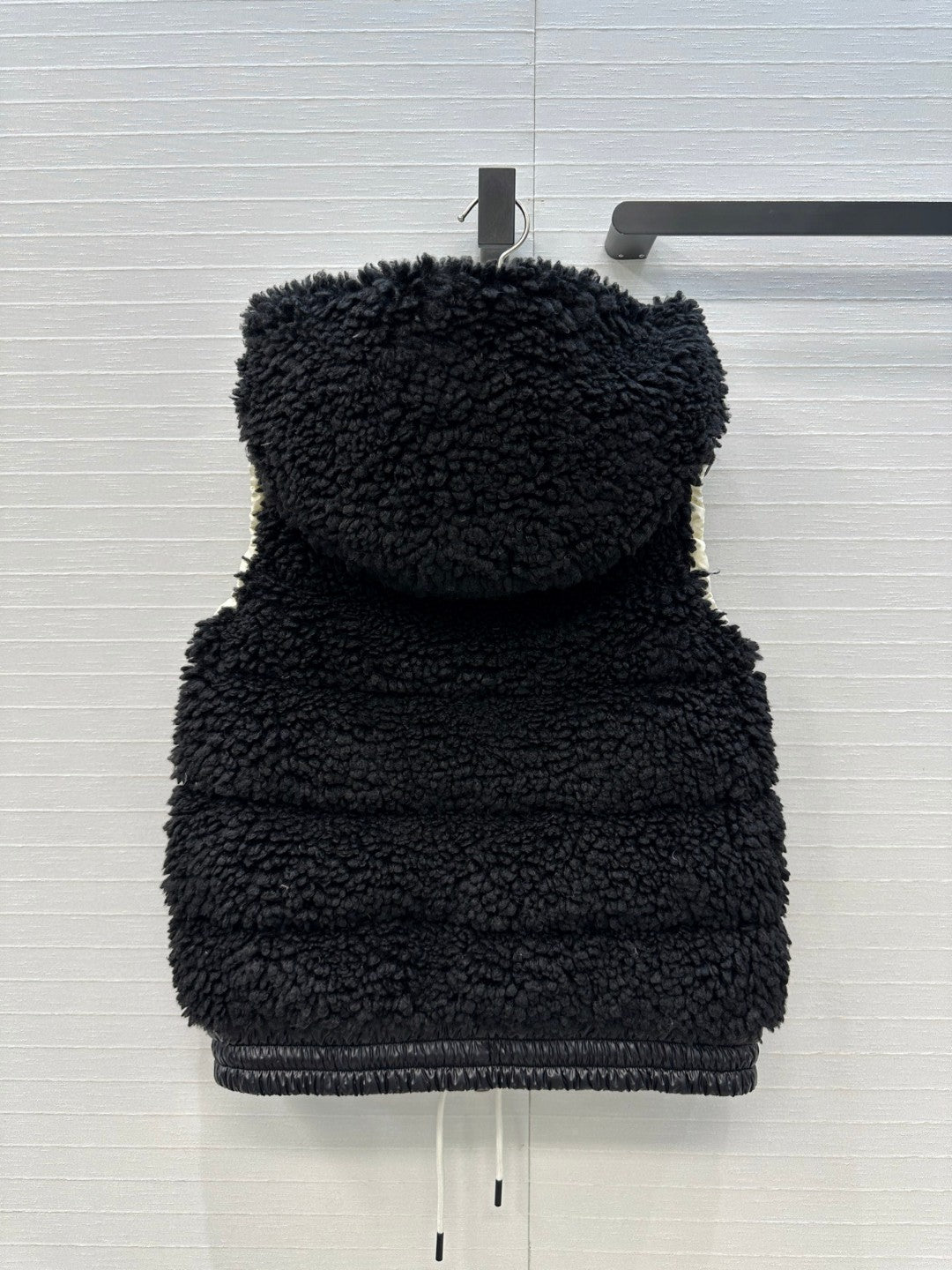 Moncler Grenoble Teddy Hooded Insulated Vest