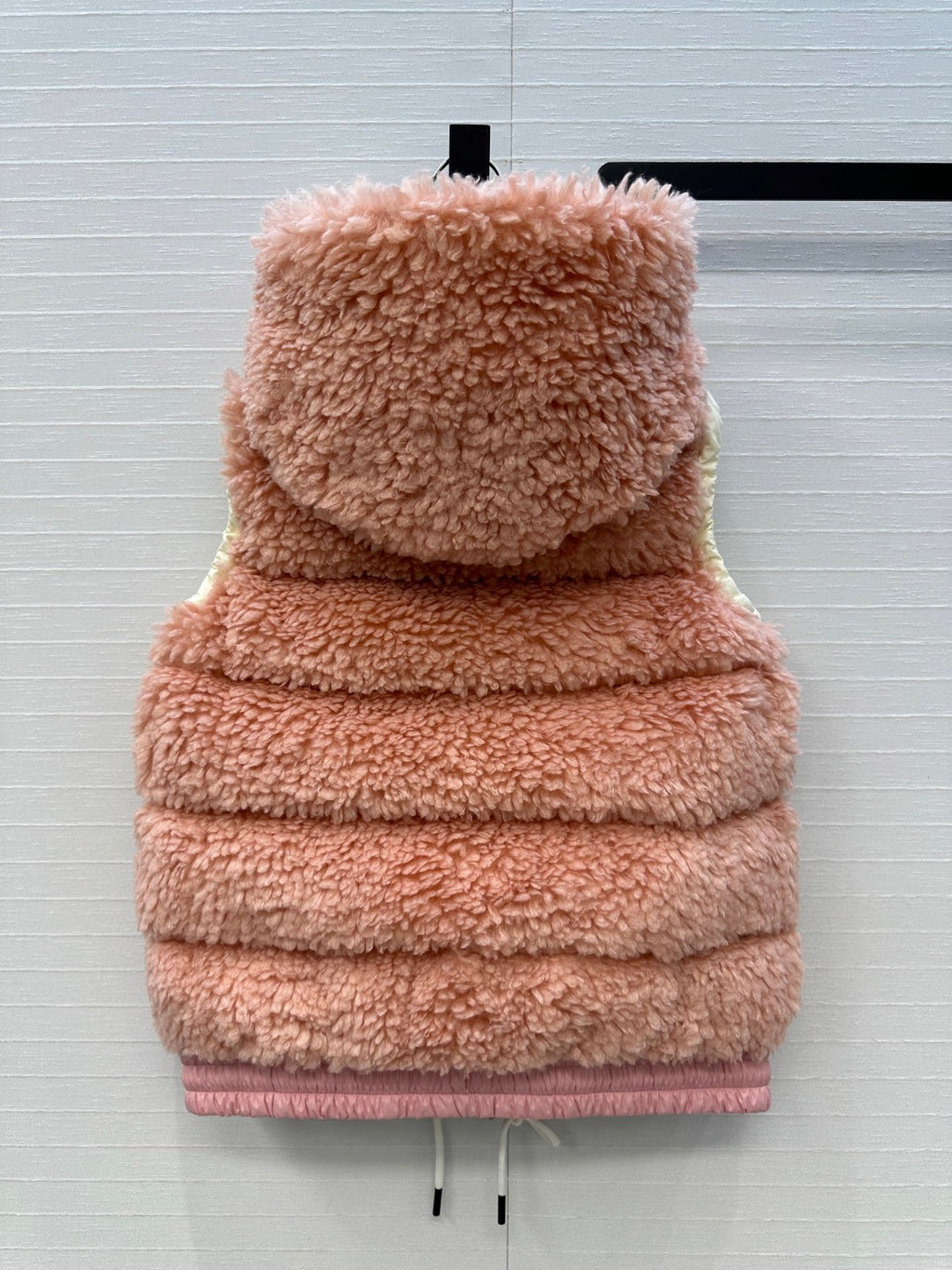 Moncler Grenoble Teddy Hooded Insulated Vest