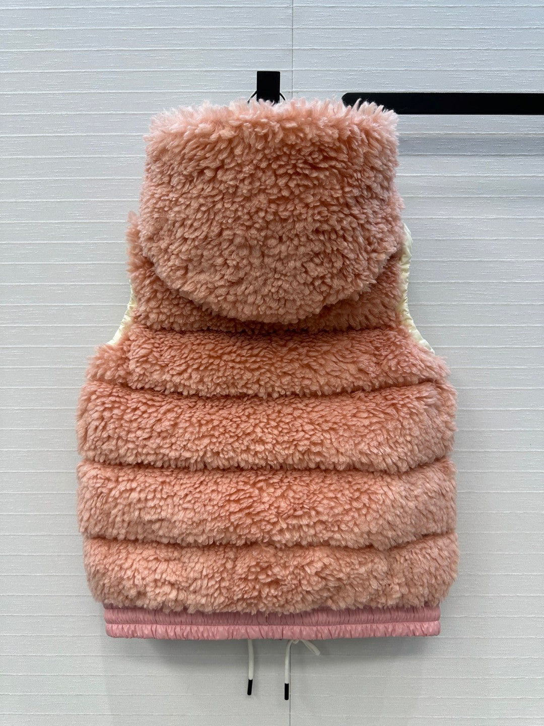 Moncler Grenoble Teddy Hooded Insulated Vest