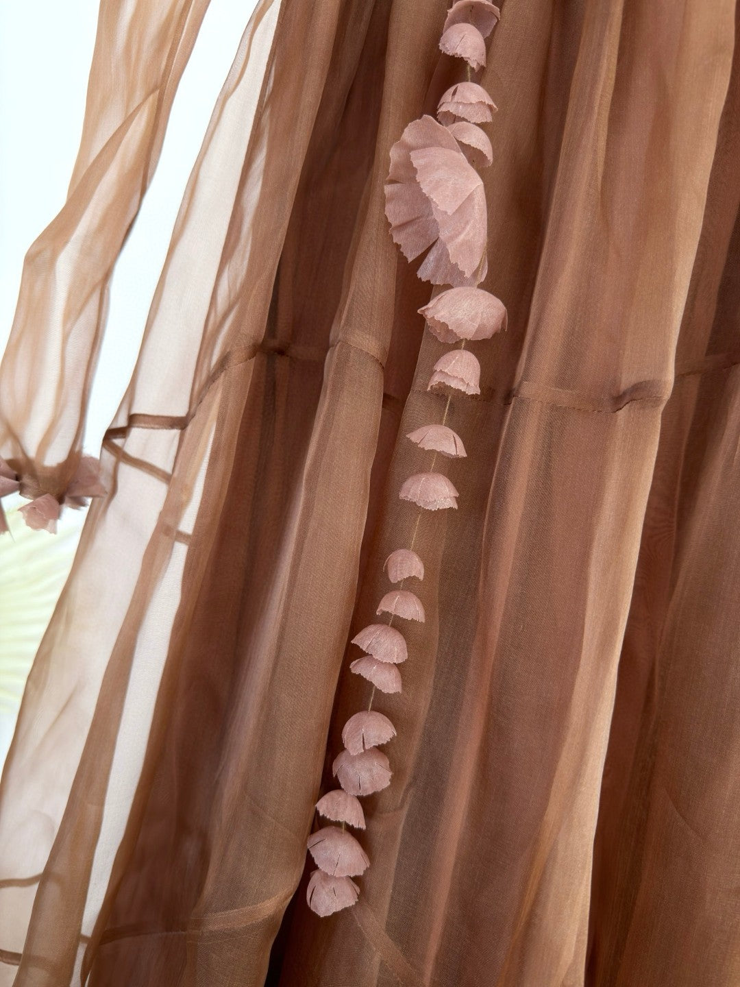 Zimmermann Como Floral-Applique Silk Maxi Dress