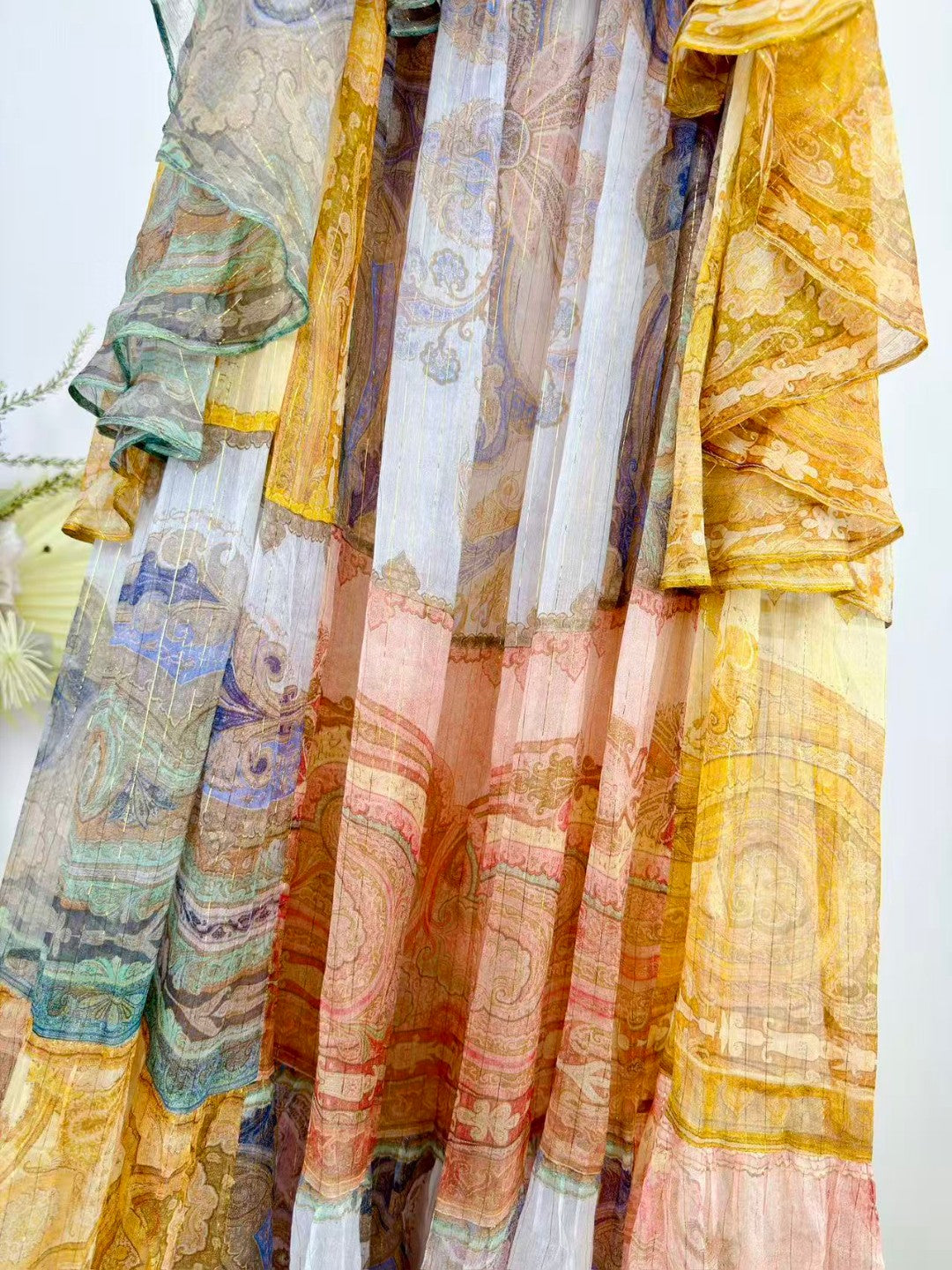Zimmermann Como Paisley Silk-Blend Maxi Dress