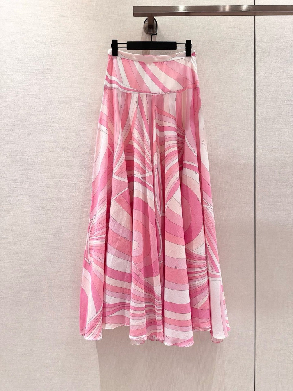 IRIDE-PRINT SKIRT