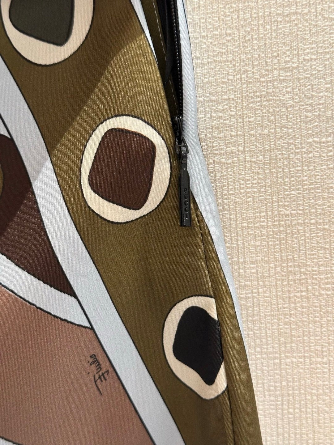 VIVARA PRINT SILK SCARF SKIRT