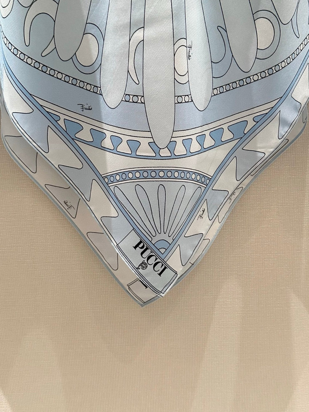 ANGOLI SILK KAFTAN TOP IN PALE BLUE