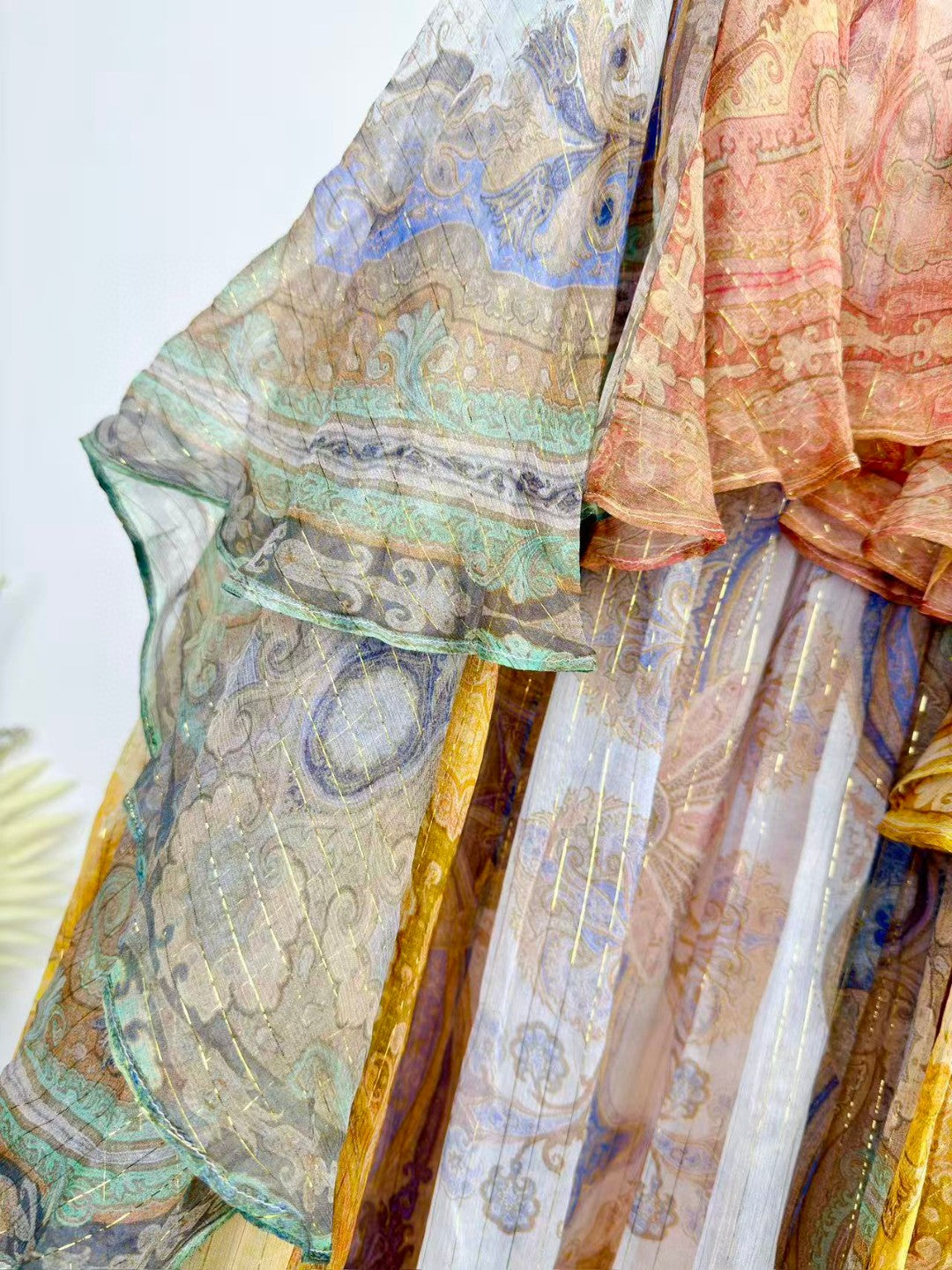 Zimmermann Como Paisley Silk-Blend Maxi Dress