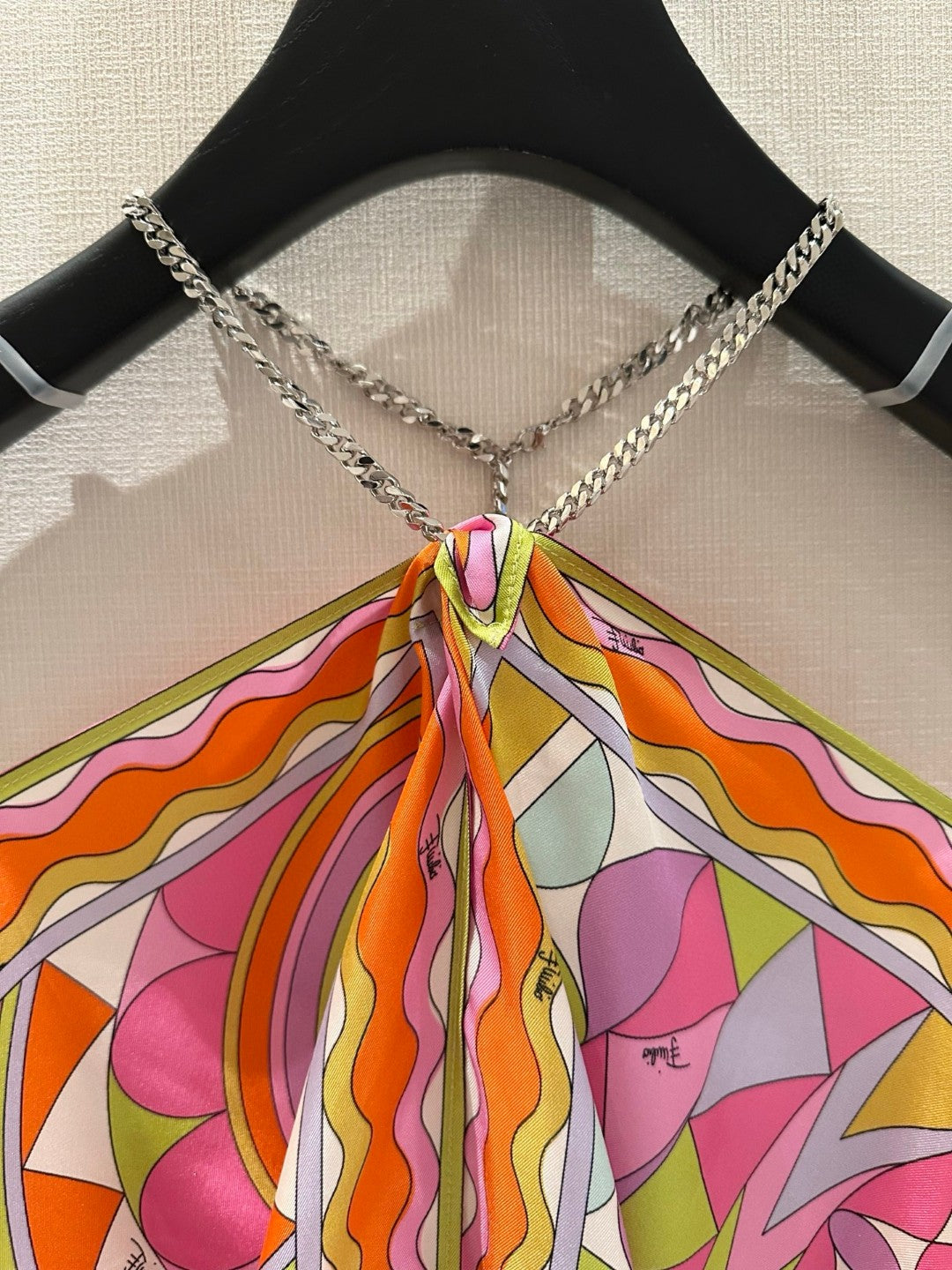 MANUBA PRINT CHAIN TOP