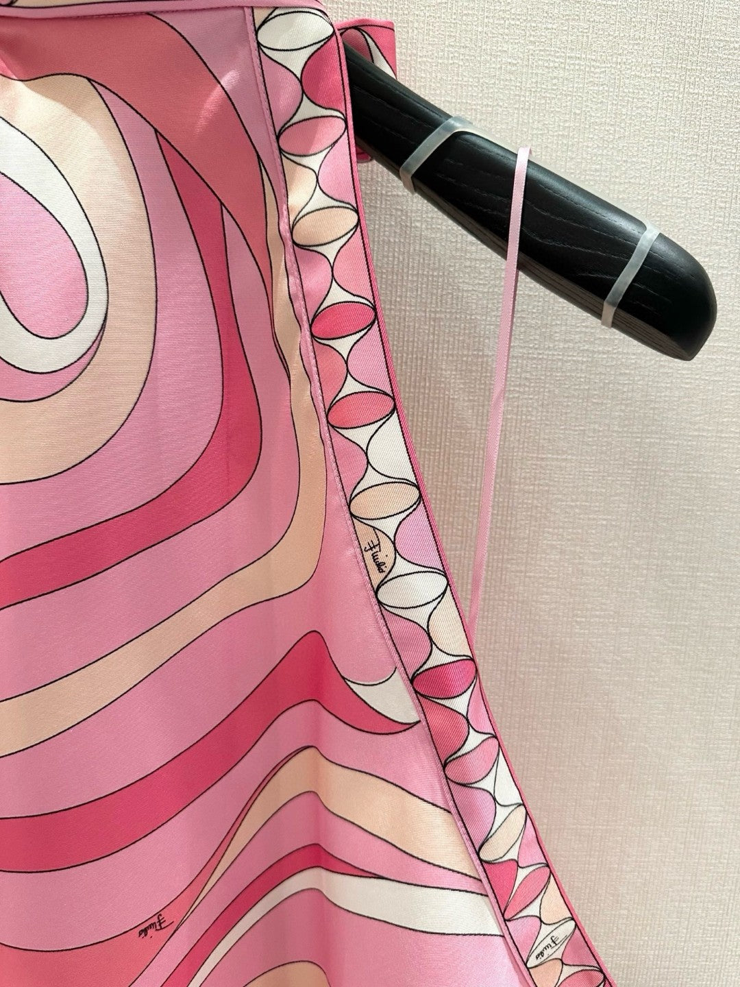 MARMO HALTERNECK PRINTED SILK-TWILL MIDI DRESS