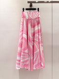 IRIDE-PRINT SKIRT
