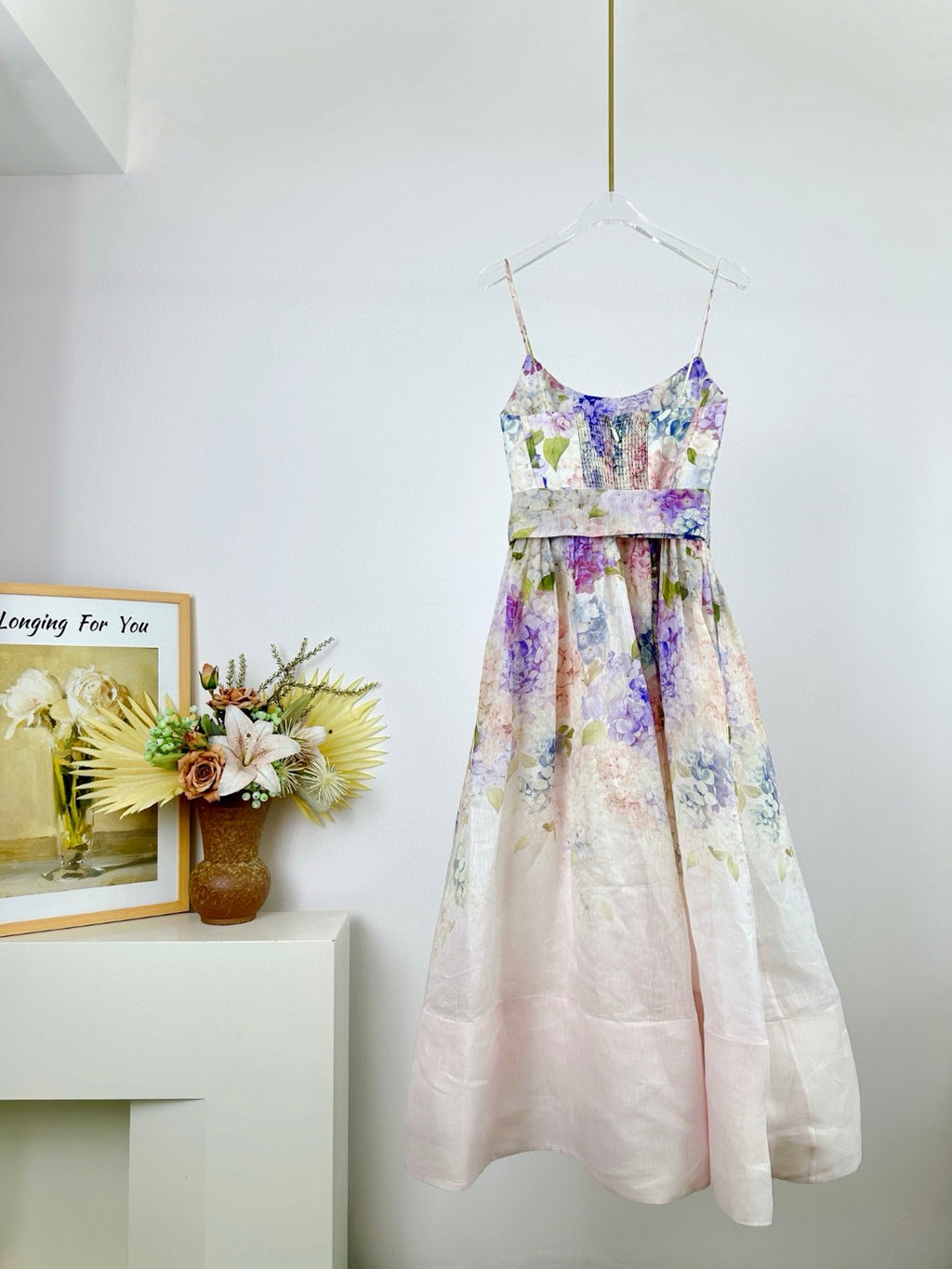 Zimmermann Dawning Corset Midi Dress