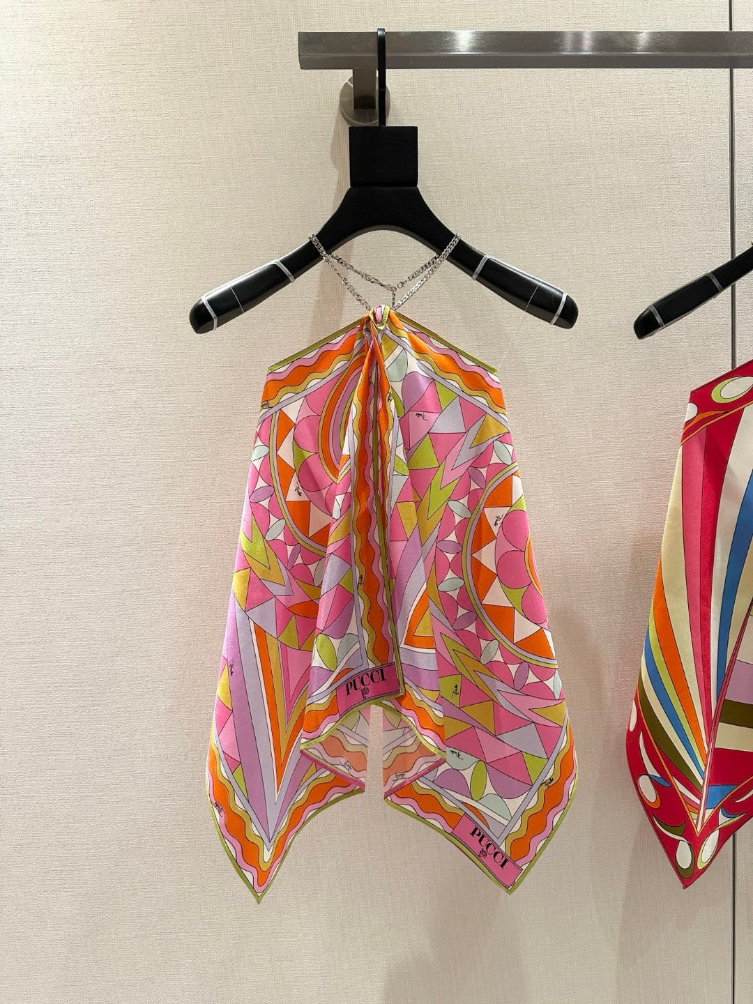 MANUBA PRINT CHAIN TOP