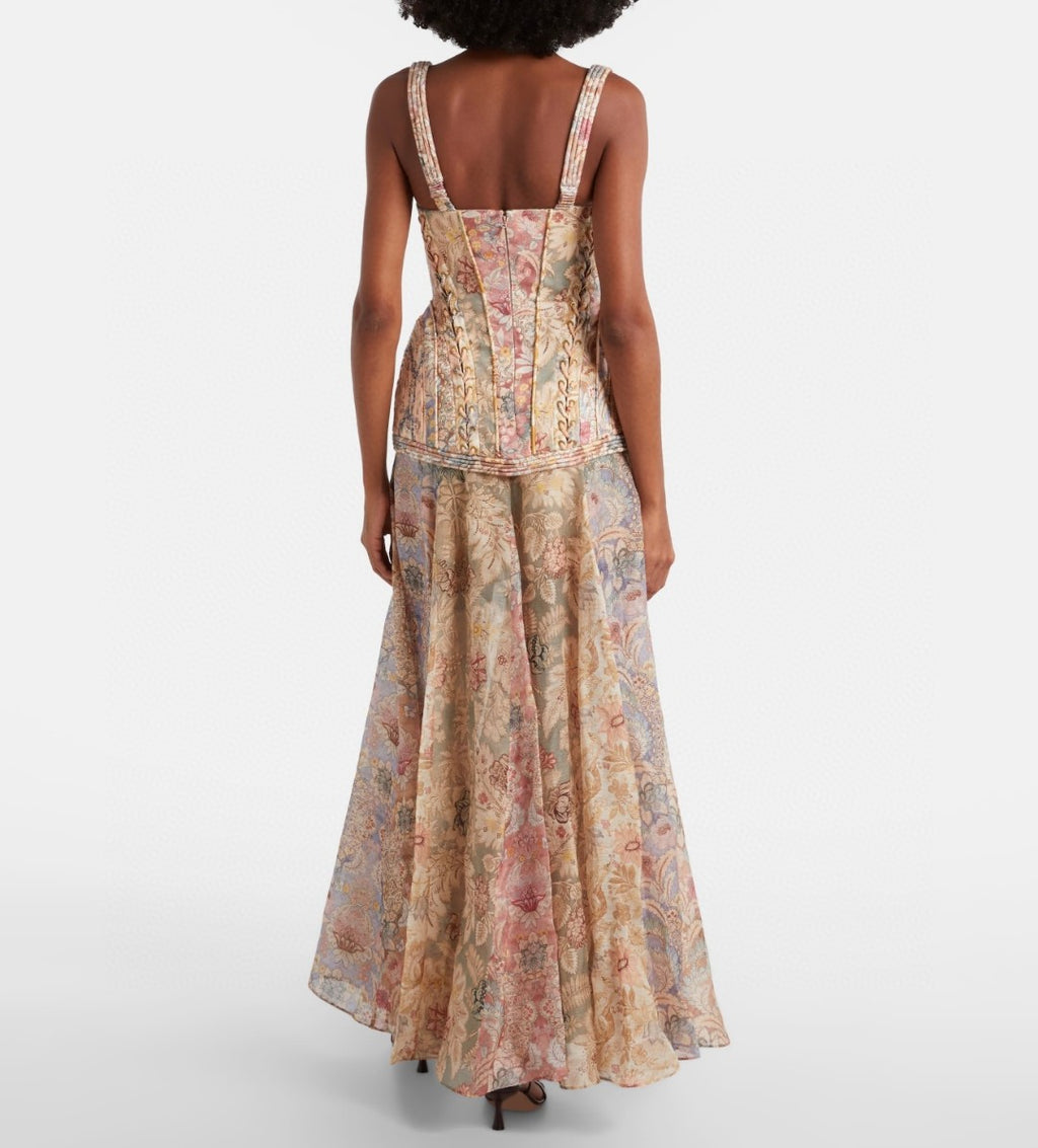 Zimmermann Rebellion Corded Maxi Dress