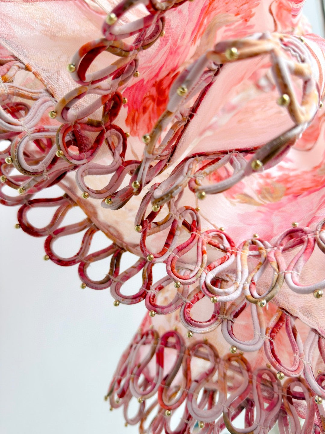 Zimmermann Como Floral Linen and Silk Minidress