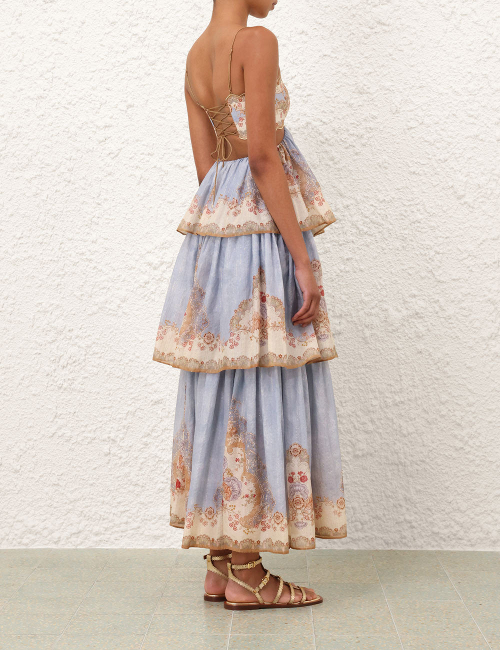 Zimmermann Daylight Tiered Maxi Dress