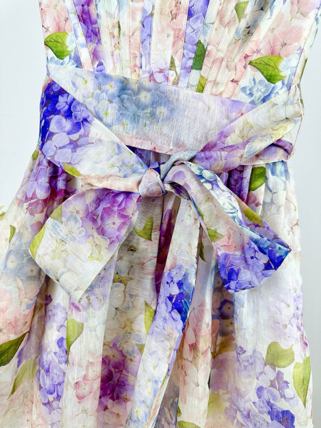 Zimmermann Dawning Corset Midi Dress
