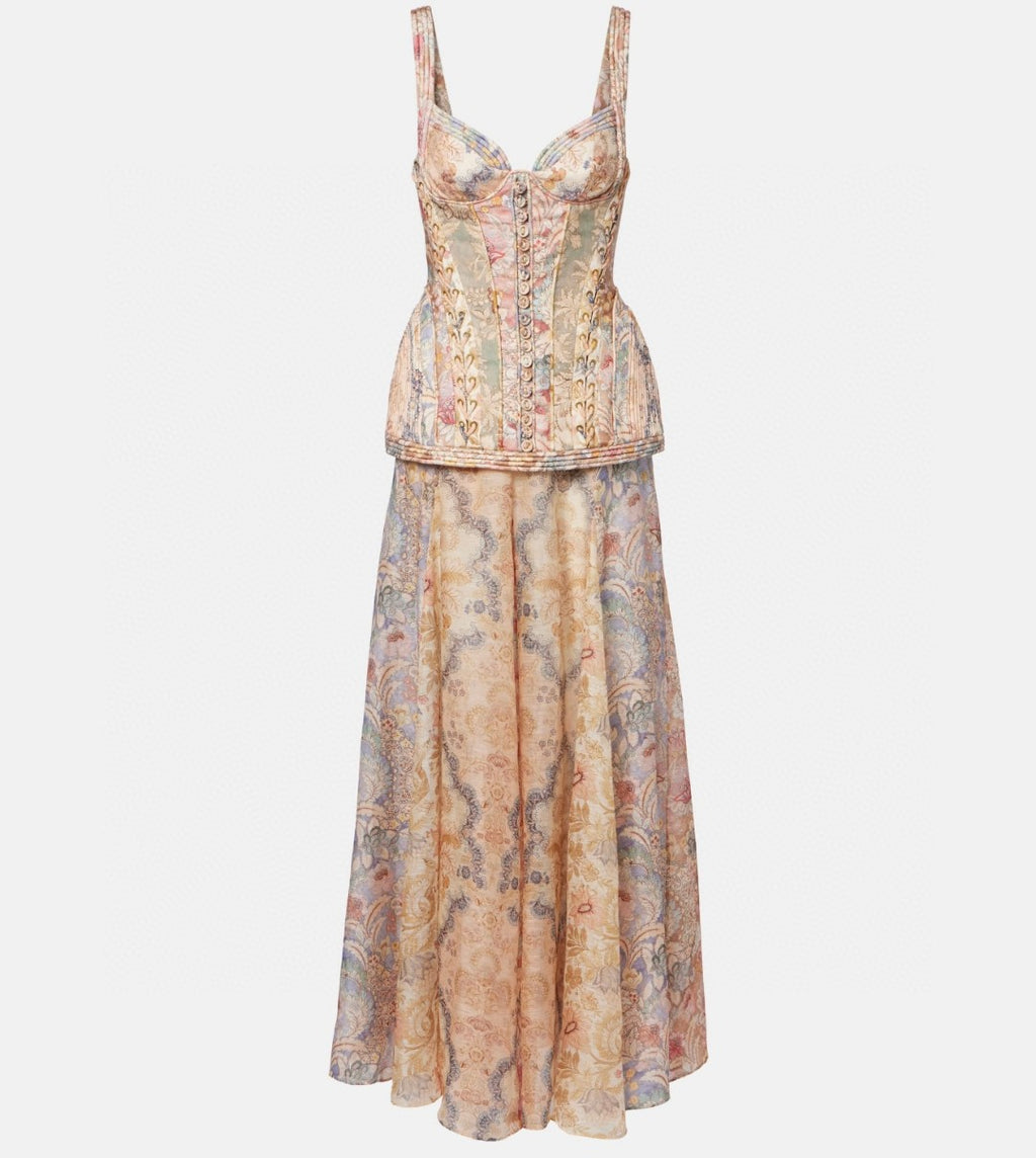 Zimmermann Rebellion Corded Maxi Dress