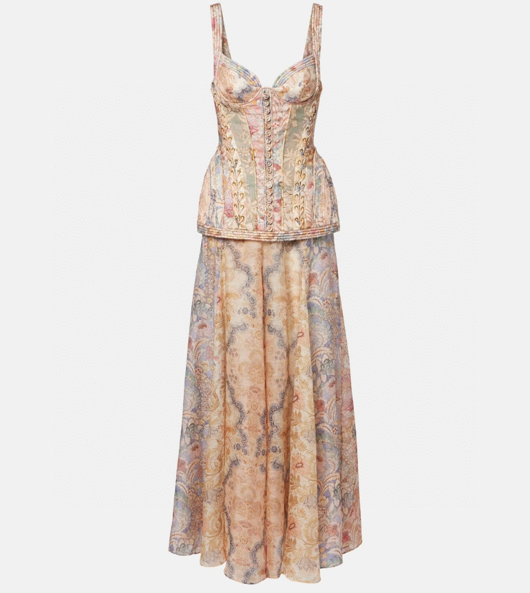 Zimmermann Rebellion Corded Maxi Dress