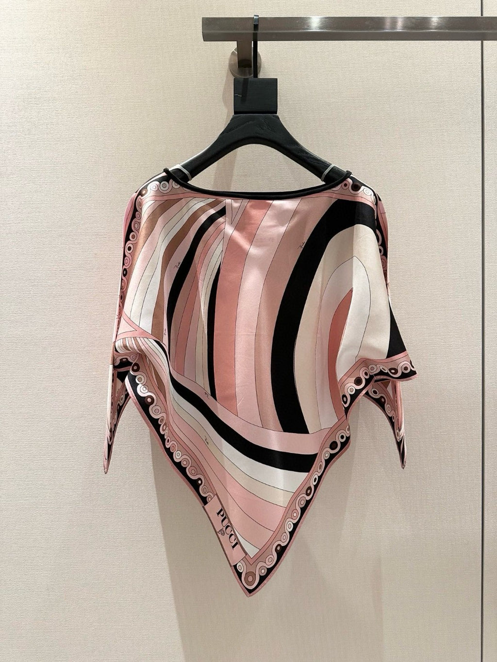 STELLA SILK KAFTAN TOP