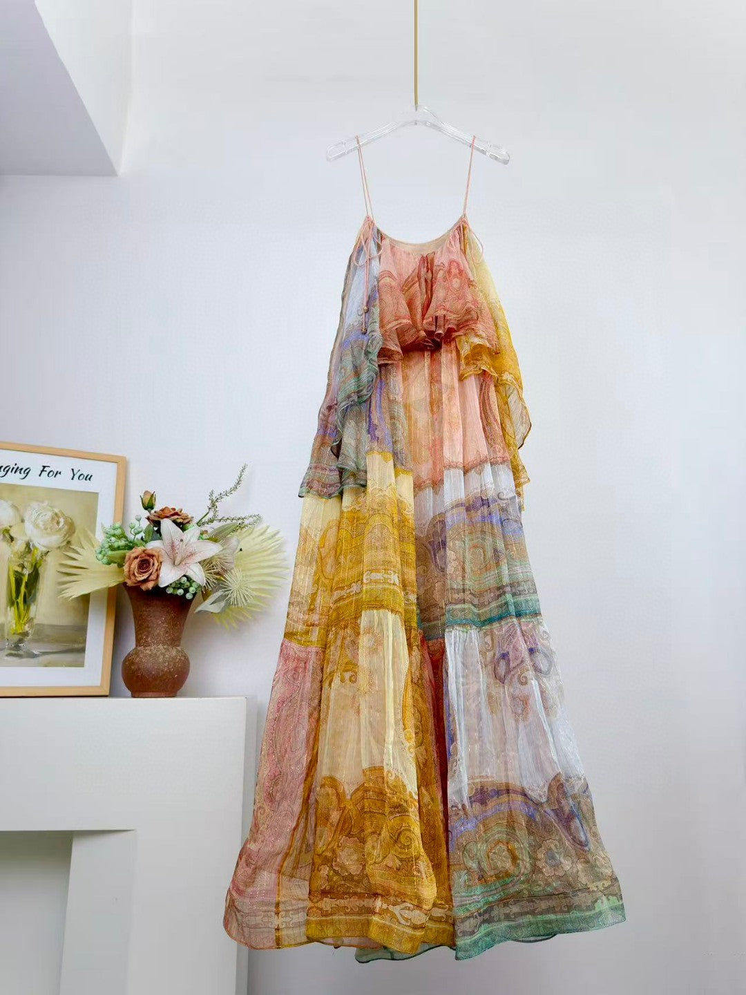 Zimmermann Como Paisley Silk-Blend Maxi Dress