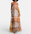 Zimmermann Como Paisley Silk-Blend Maxi Dress