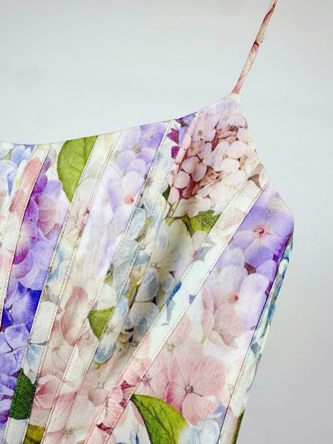 Zimmermann Dawning Corset Midi Dress