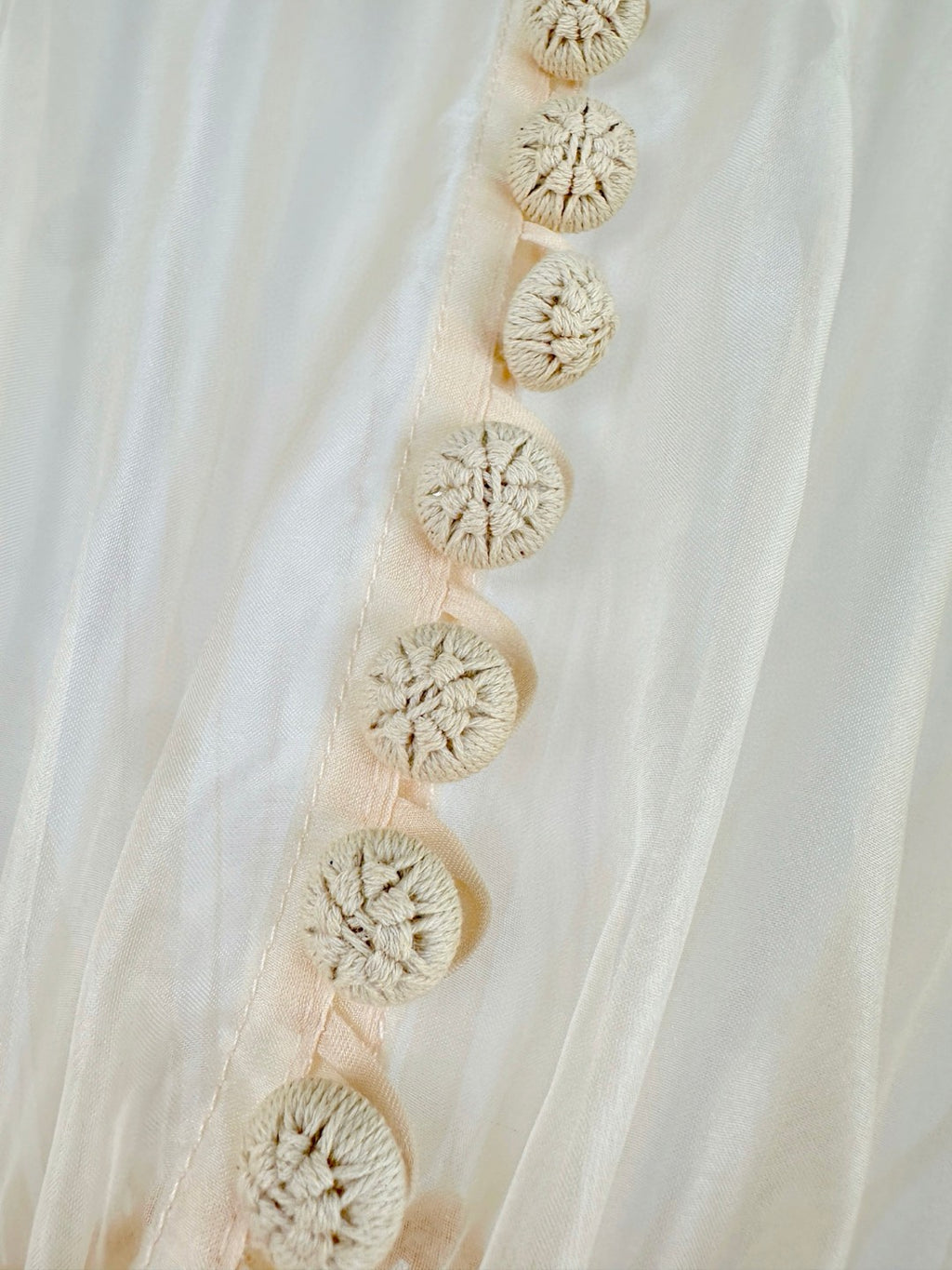 Zimmermann Illuminate Macramé Silk Organza Gown