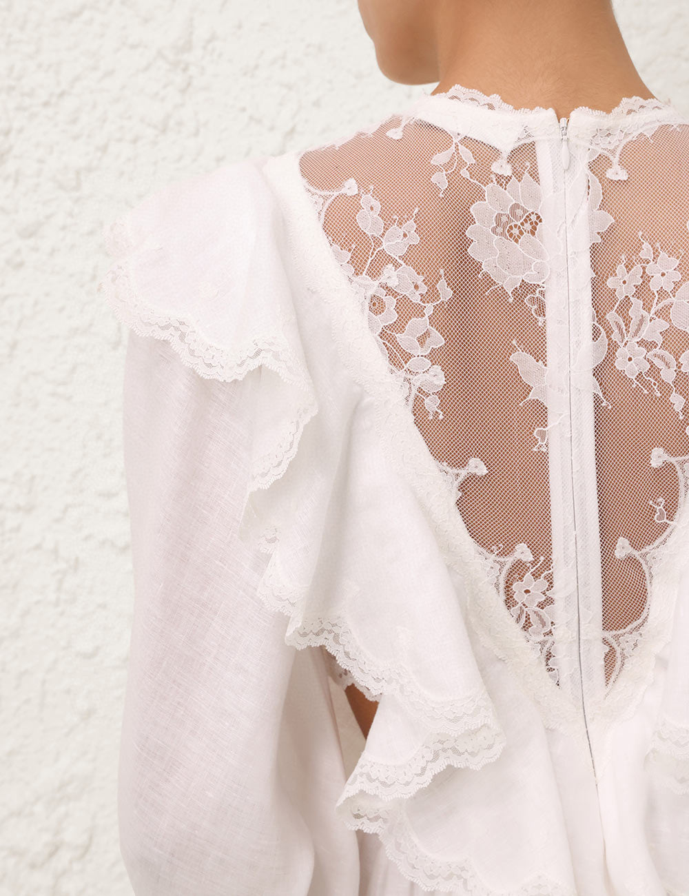 Zimmermann Sundance Lace Bodice Dress