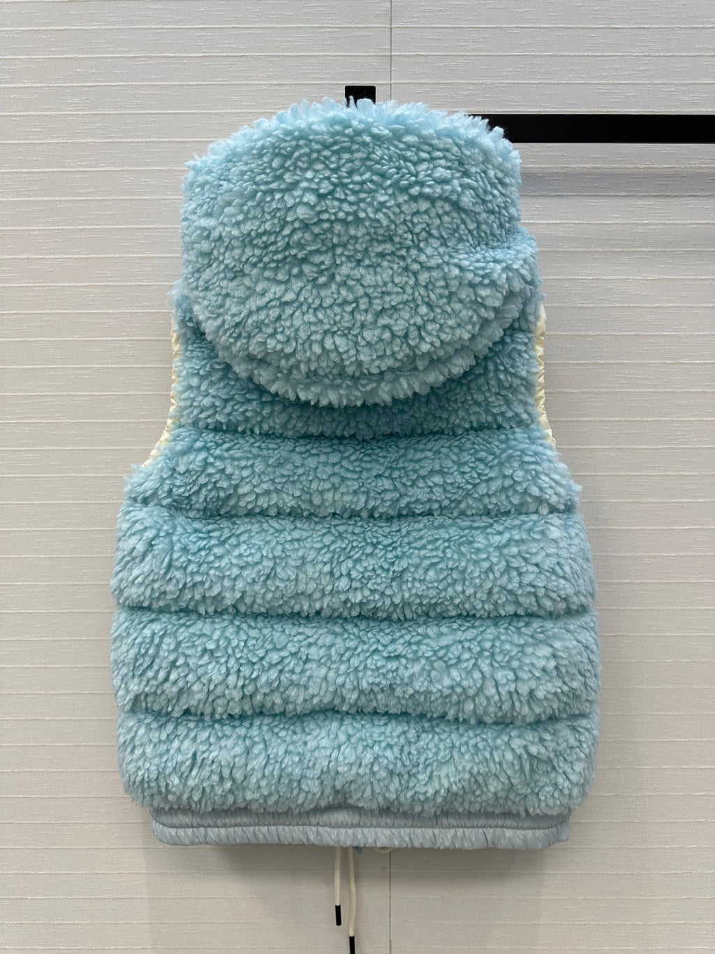 Moncler Grenoble Teddy Hooded Insulated Vest
