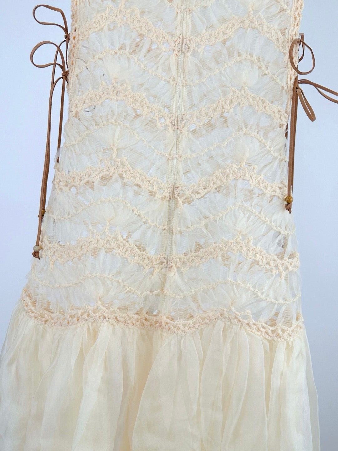 Zimmernann Illuminate Macramé Maxi Dress