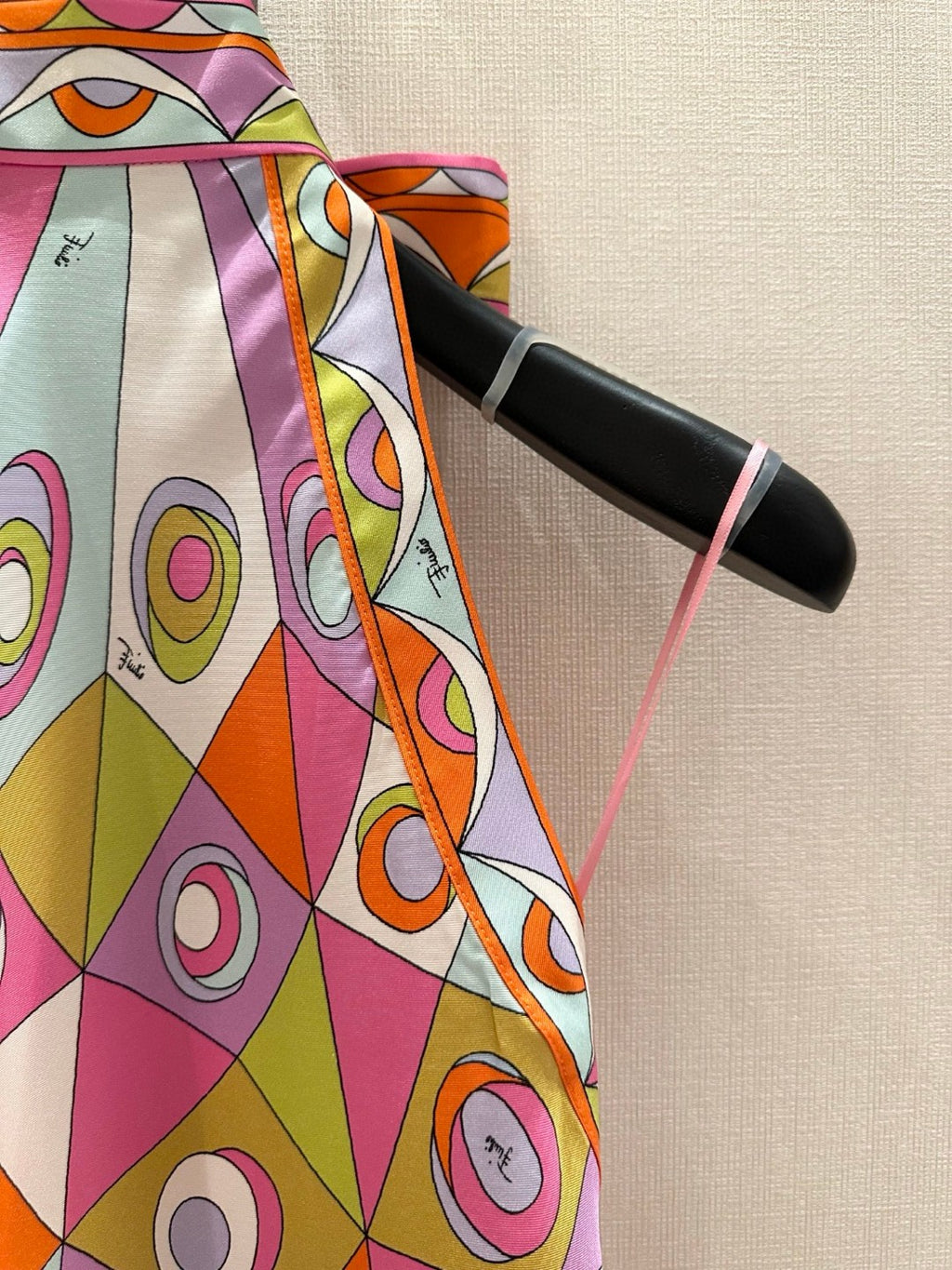 OCCHI PRINT SILK DRESS IN MULTI