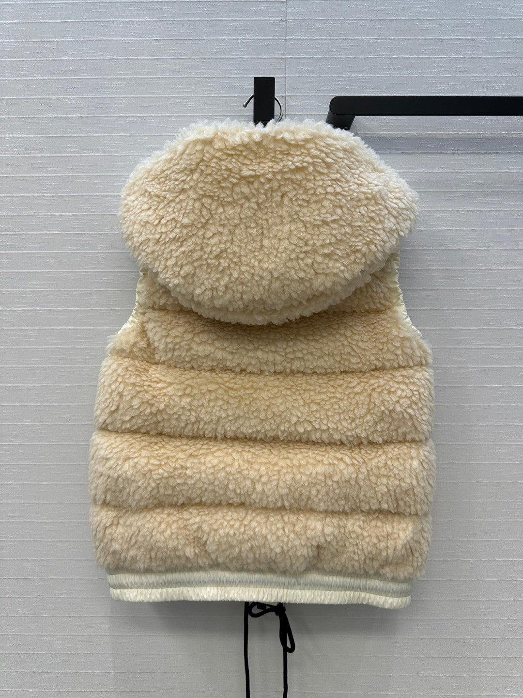 Moncler Grenoble Teddy Hooded Insulated Vest