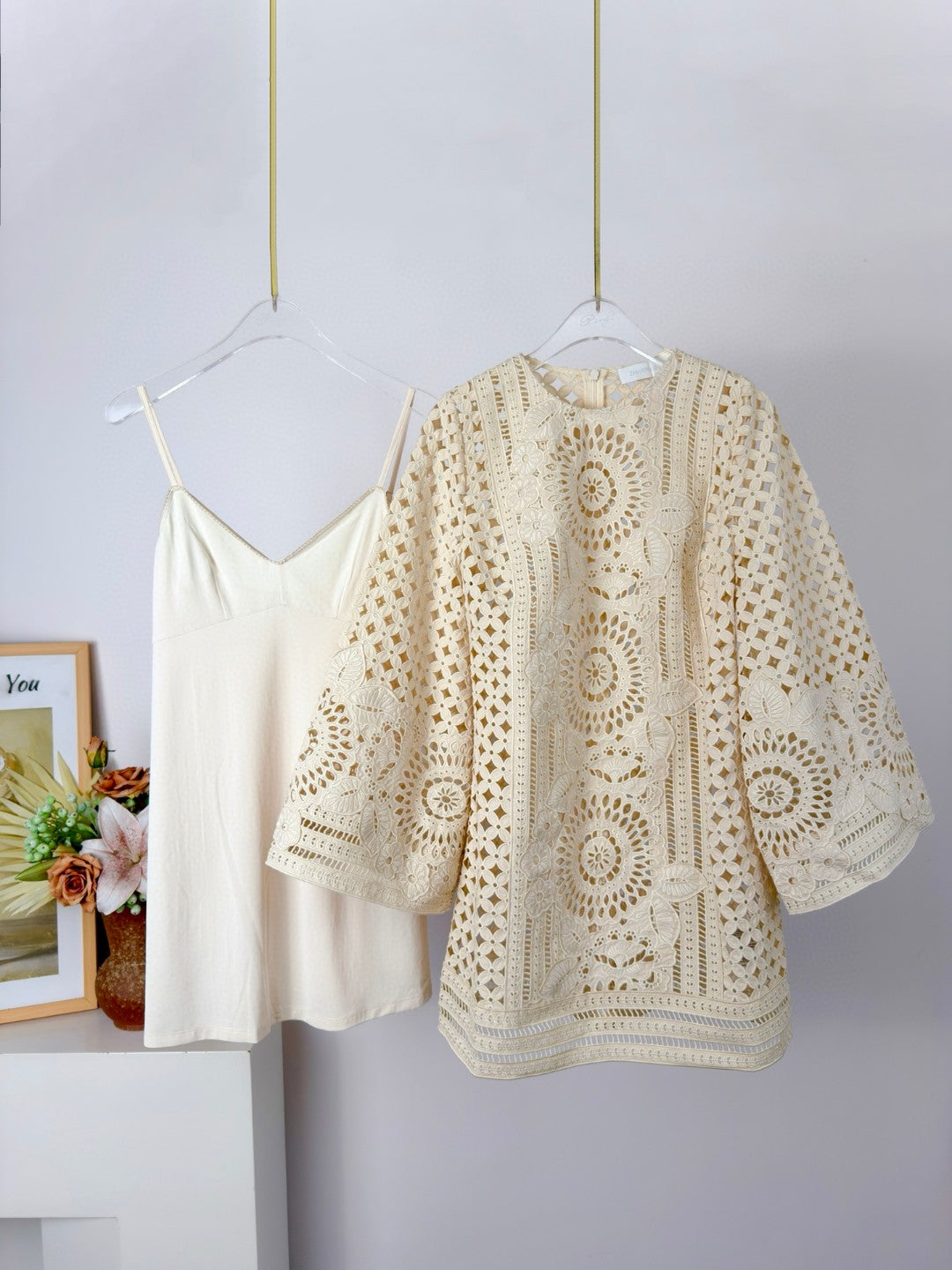 Zimmermann Indra Embroidered Mini Dress
