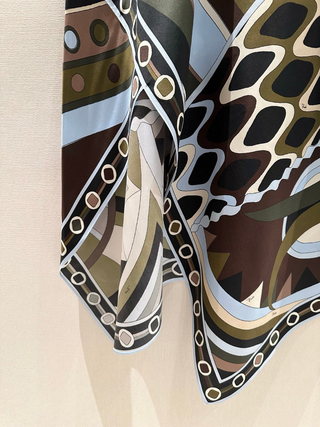 VIVARA PRINT SILK SCARF SKIRT