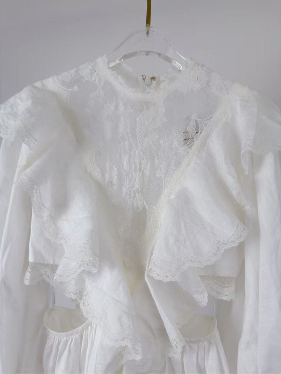 Zimmermann Sundance Lace Bodice Dress