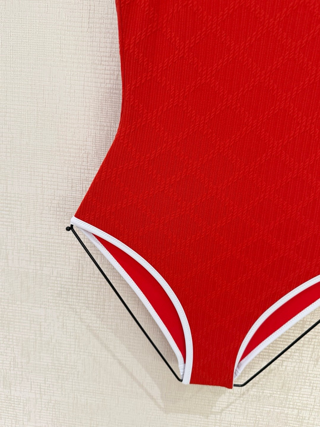 Chanel Coco Beach 2026 Swimsuit Red/White