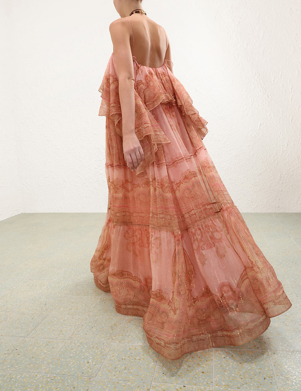 Zimmermann Sundance Frill Maxi Dress
