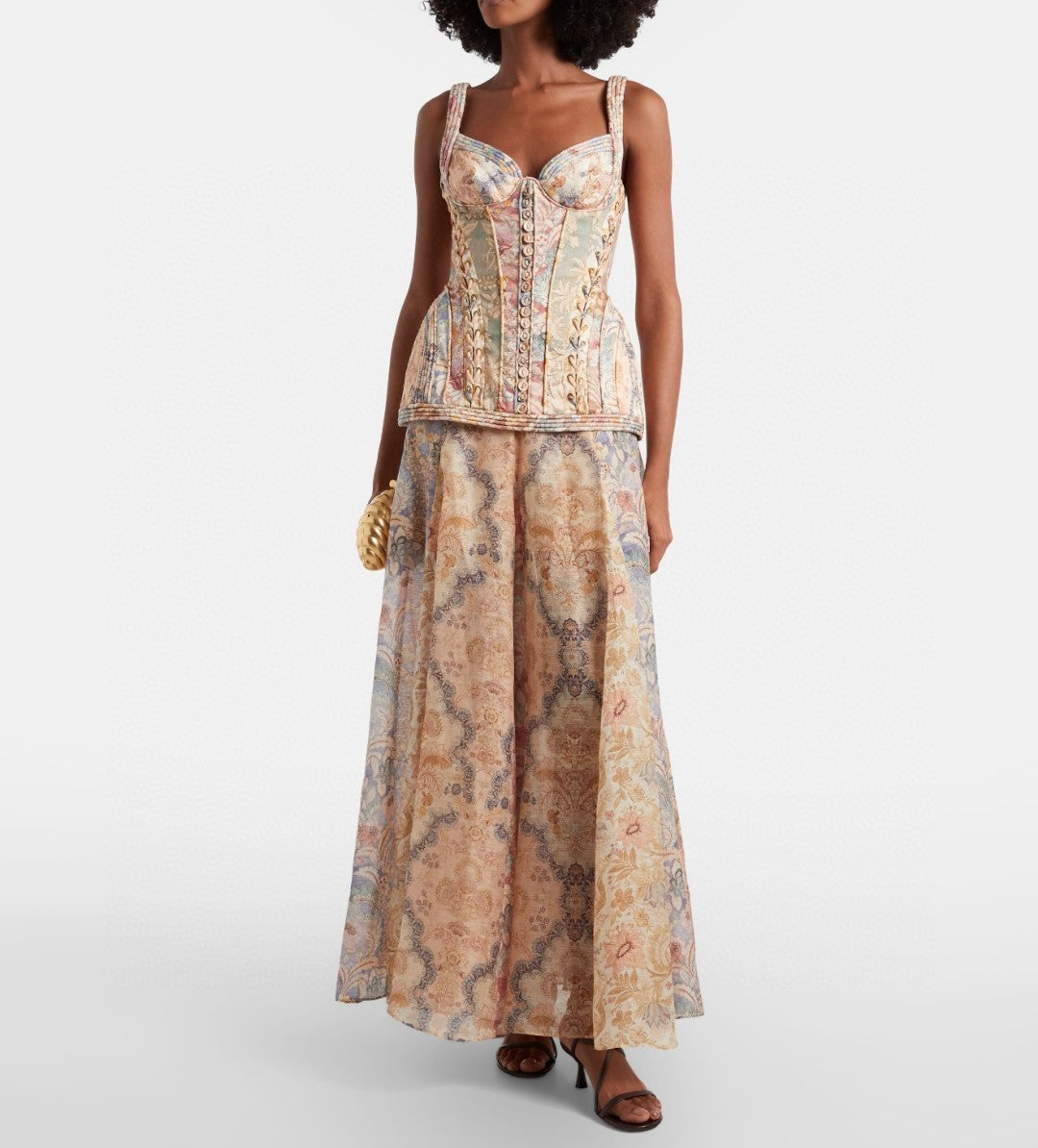 Zimmermann Rebellion Corded Maxi Dress