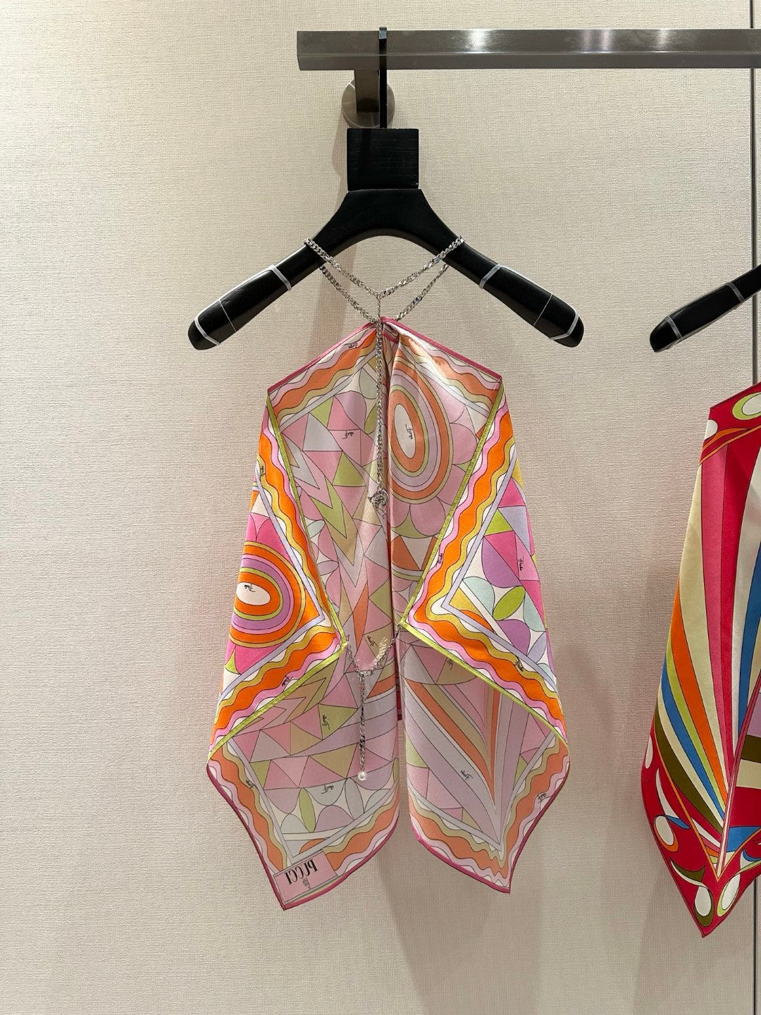 MANUBA PRINT CHAIN TOP