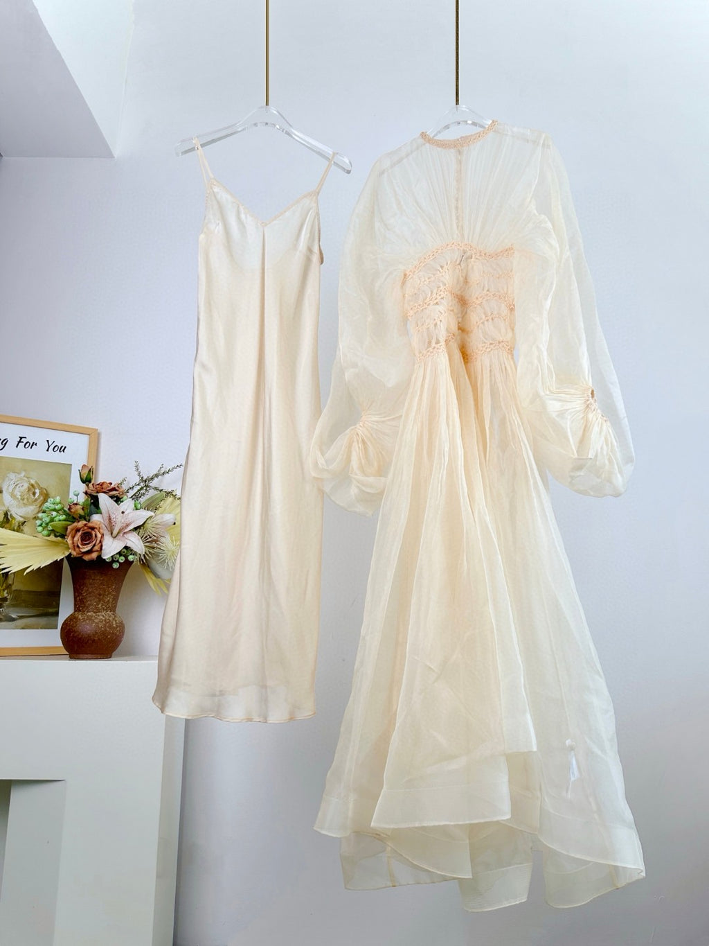 Zimmermann Illuminate Macramé Silk Organza Gown