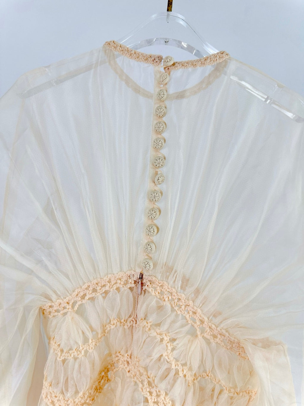 Zimmermann Illuminate Macramé Silk Organza Gown