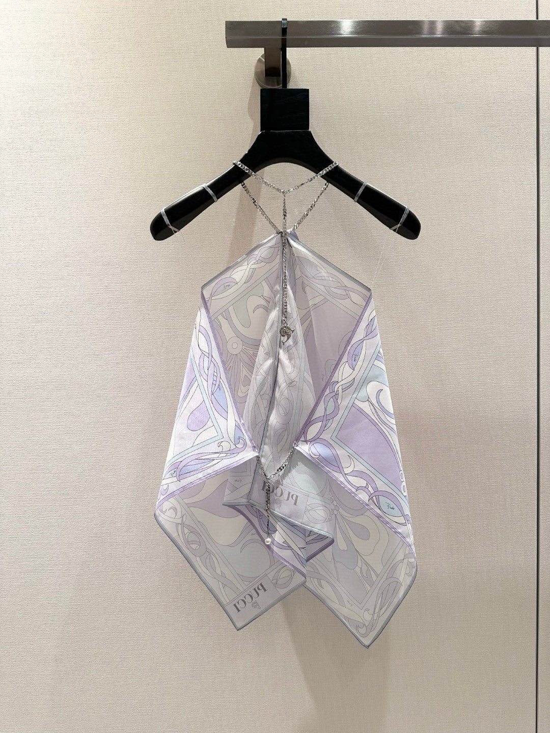 ORCHIDEE-PRINT CHAIN TOP