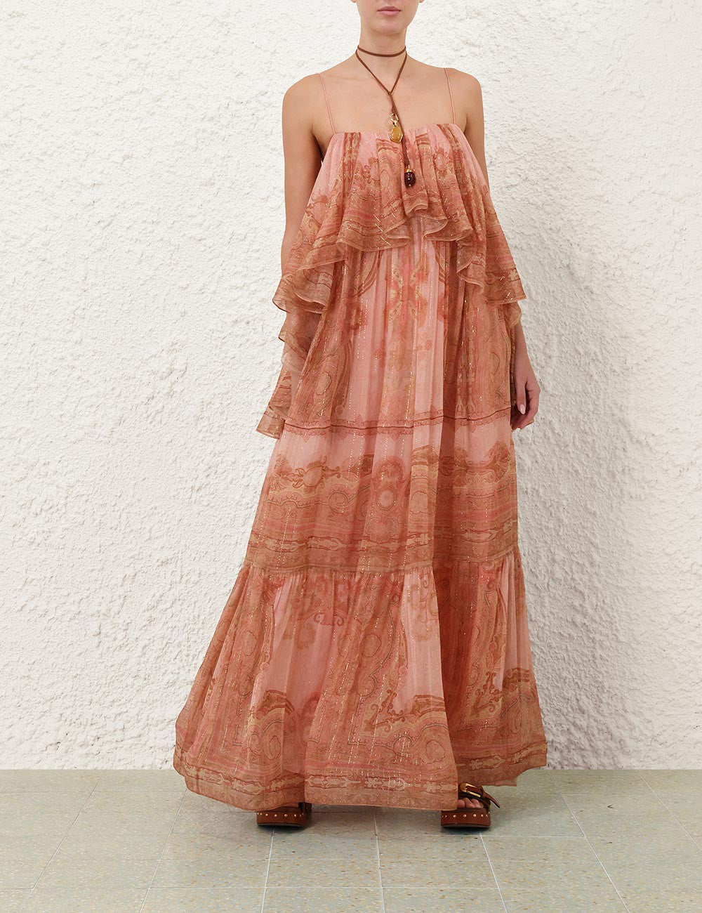 Zimmermann Sundance Frill Maxi Dress