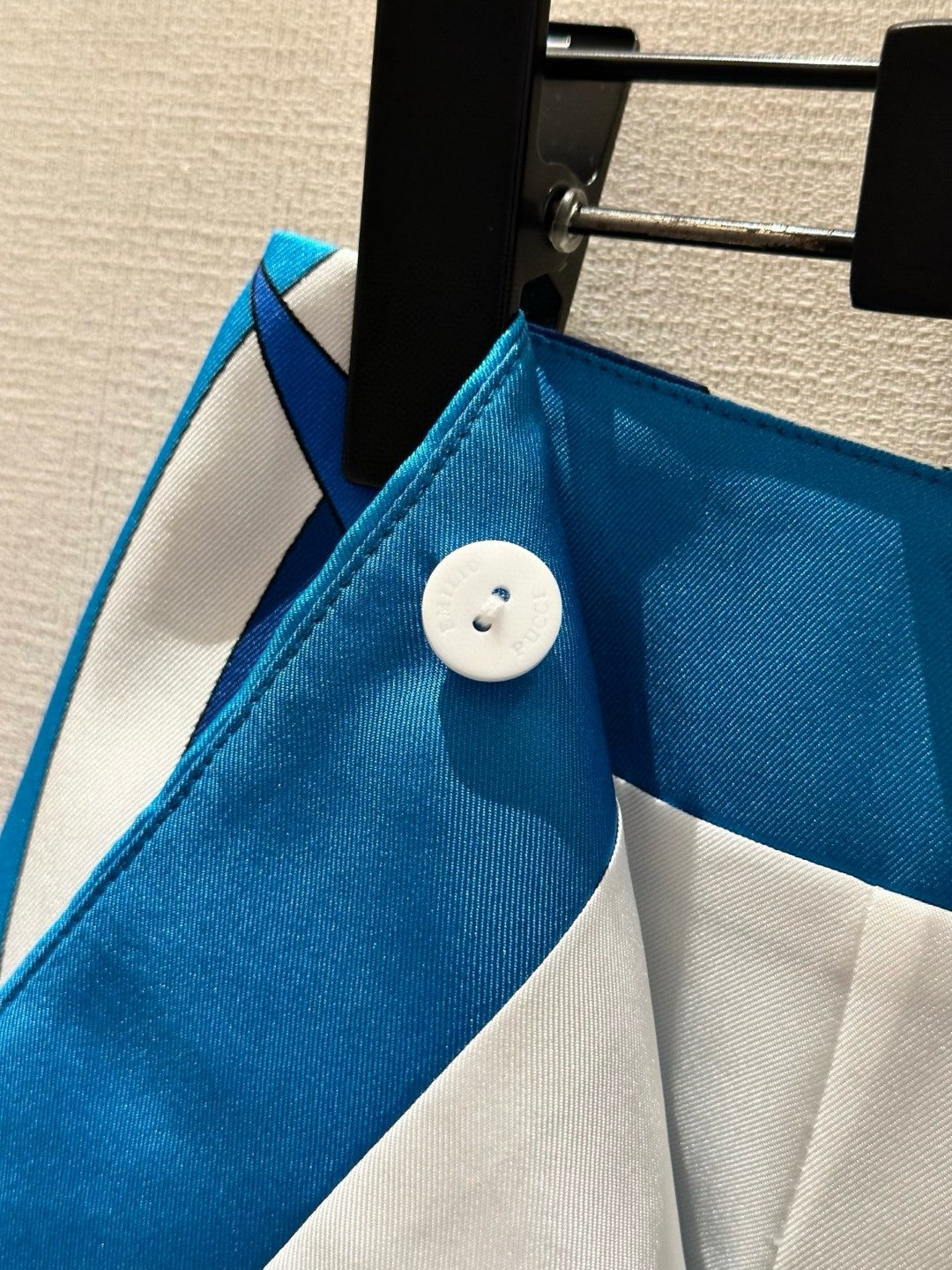 VIVARA WOOL MINI SKIRT IN BLUE