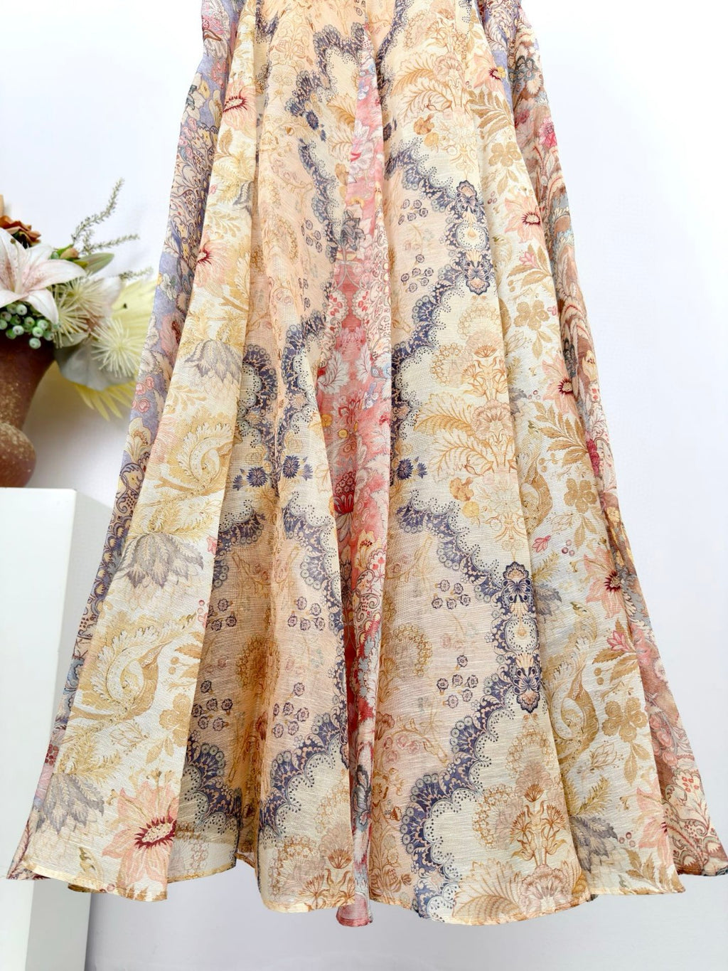 Zimmermann Rebellion Corded Maxi Dress