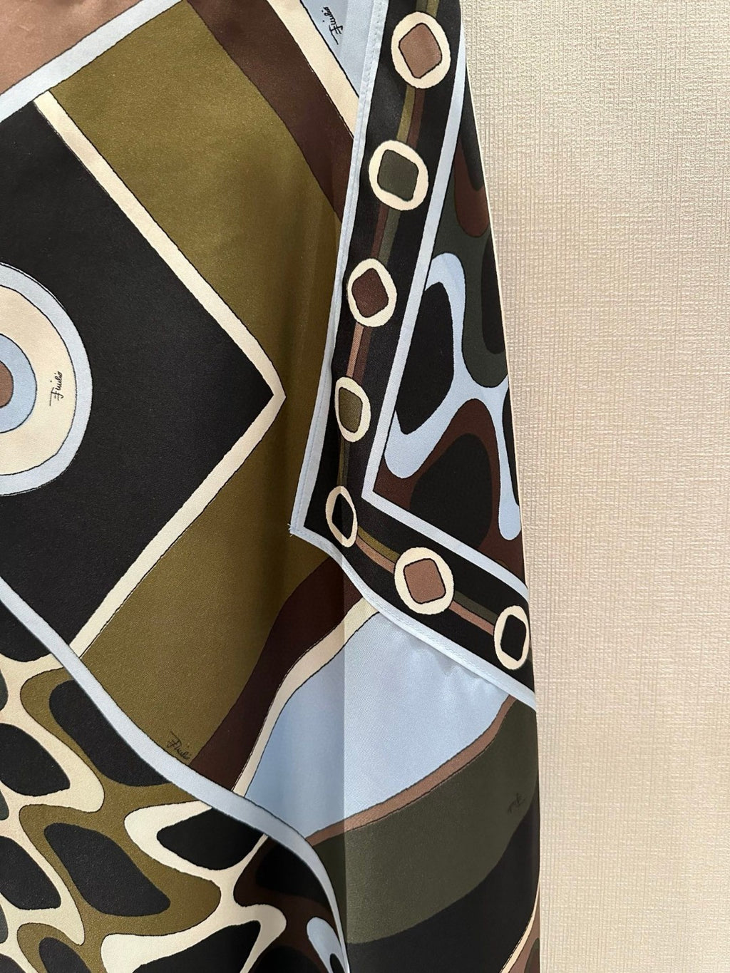 VIVARA PRINT SILK SCARF SKIRT